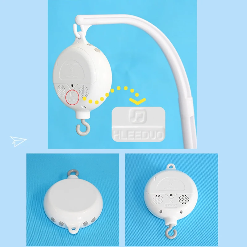 Hot 35 Songs Rotary Crib Mobile Bed Bell Toy Music Box Battery-operated Music Box Newborn Bell Crib Toy For Baby
Hot 35 Songs Rotary Crib Mobile Bed Bell Toy Music Box Battery-operated Music Box Newborn Bell Crib Toy For Baby