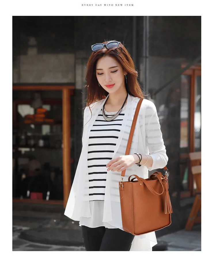 Women's Bag 2019 New Wave Fashion Litchi Grain Four-piece Set Mother Bag Tassel Sling Shoulder Handbag Composite Bag YGQ024
Women's Bag 2019 New Wave Fashion Litchi Grain Four-piece Set Mother Bag Tassel Sling Shoulder Handbag Composite Bag YGQ024