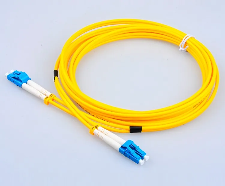 Grandway LC to LC UPC Duplex 2.0mm SMF Fiber Patch Cable Jumper PVC Jacket G652D Length 1m
Grandway LC to LC UPC Duplex 2.0mm SMF Fiber Patch Cable Jumper PVC Jacket G652D Length 1m