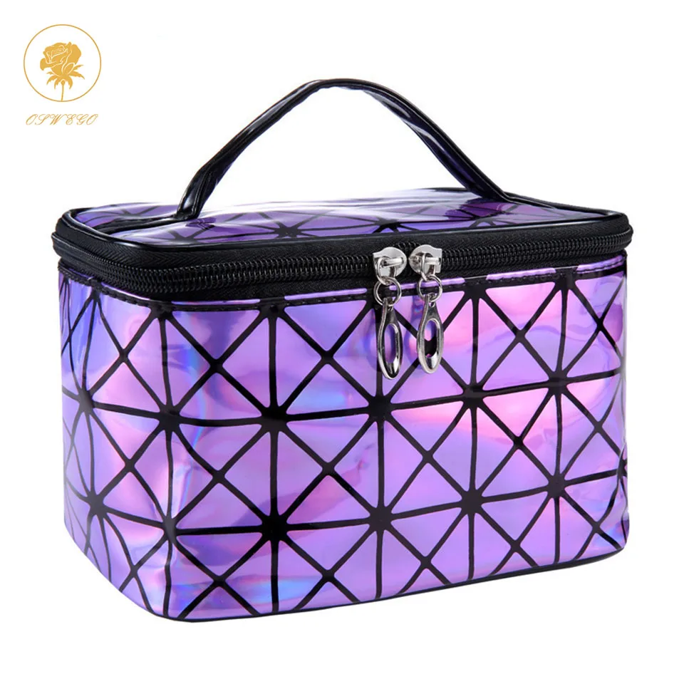 Oswego Makeup Bag Women PU Leather Travel Cosmet Bag Zipper Beauty Case Flash Diamond Leather Organizer Cosmetic Storage Bag
Oswego Makeup Bag Women PU Leather Travel Cosmet Bag Zipper Beauty Case Flash Diamond Leather Organizer Cosmetic Storage Bag