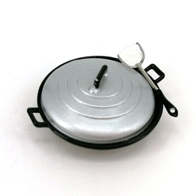 Hot Sale DIY Dollhouse Black Cooking Pan Pot For 1/12 Dollhouse Miniature Kitchen Cookware Accessories Kids Toys
Hot Sale DIY Dollhouse Black Cooking Pan Pot For 1/12 Dollhouse Miniature Kitchen Cookware Accessories Kids Toys