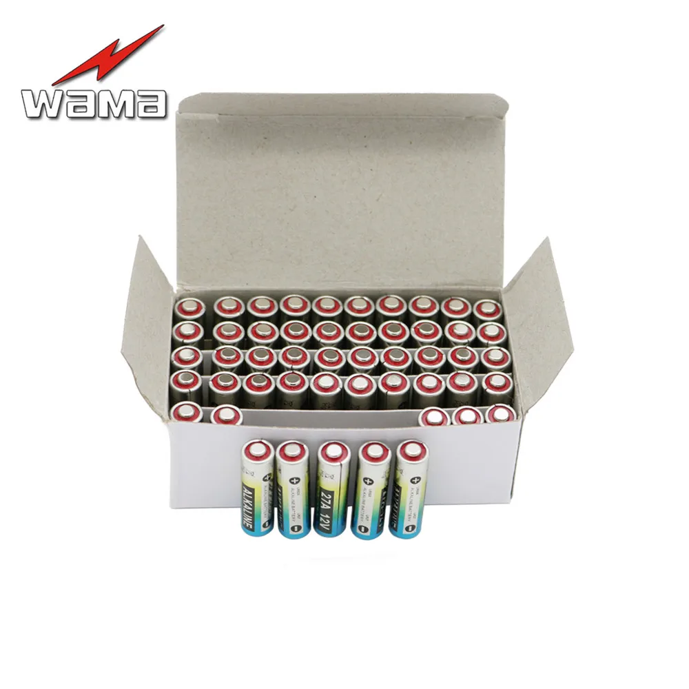 50x Wama 27A 12V Primary Dry Batteries A27 27AE 27MN Alkaline Electronic Car Remote Toys Battery
50x Wama 27A 12V Primary Dry Batteries A27 27AE 27MN Alkaline Electronic Car Remote Toys Battery