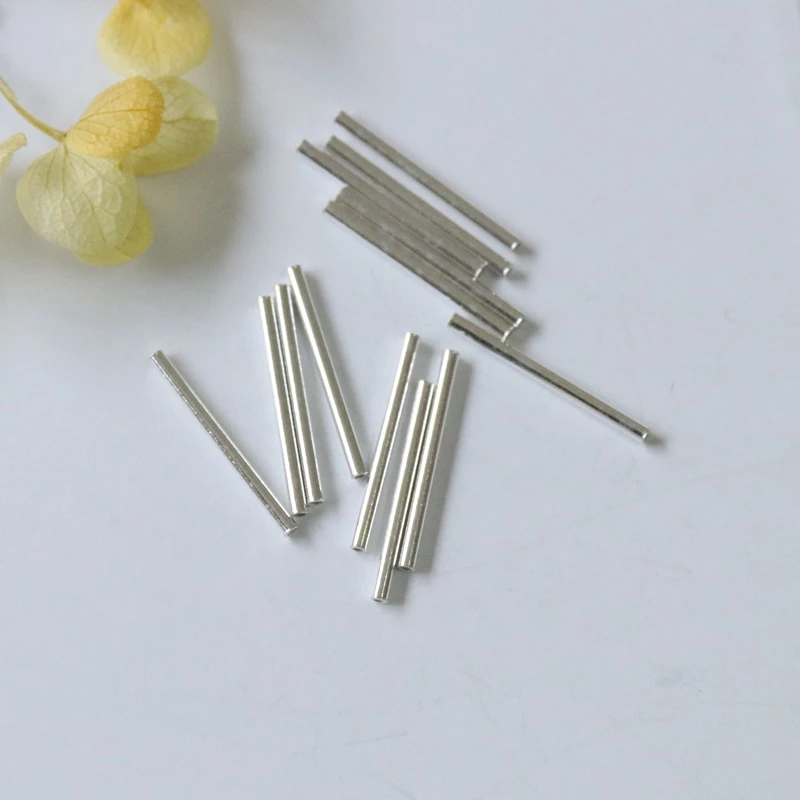 " Fake One Penalty Ten " 1.5*20MM 25Pcs-5G 925 Sterling Silver Jewelry Spacer Beads Long Tube Findings Jewellery Accessories
" Fake One Penalty Ten " 1.5*20MM 25Pcs-5G 925 Sterling Silver Jewelry Spacer Beads Long Tube Findings Jewellery Accessories