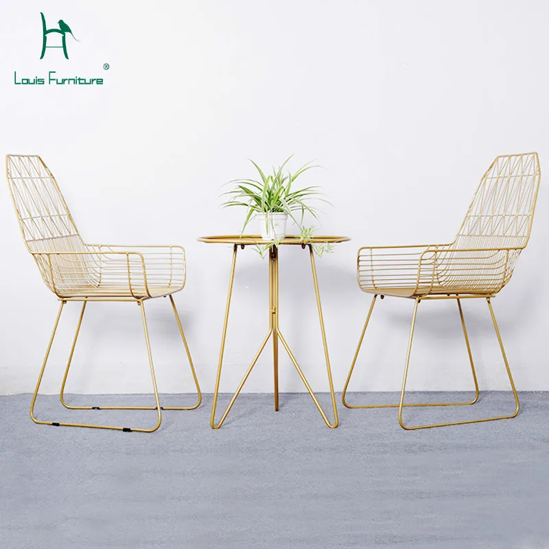 Louis Fashion Garden Sets Scandinavia Modern Iron Art Balcony Chair Simple Tea Table Combination Outdoor Courtyard Outdoor
Louis Fashion Garden Sets Scandinavia Modern Iron Art Balcony Chair Simple Tea Table Combination Outdoor Courtyard Outdoor