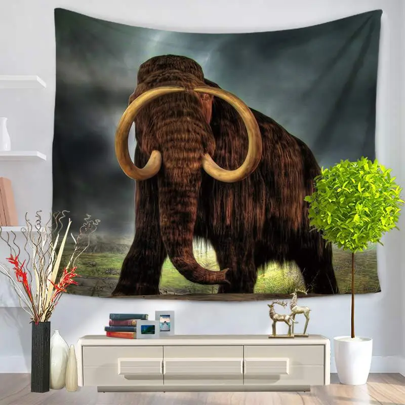 Home Decorative Wall Hanging Carpet Tapestry Rectangle Bedspread Mammoth Animal Pattern GT1085
Home Decorative Wall Hanging Carpet Tapestry Rectangle Bedspread Mammoth Animal Pattern GT1085
