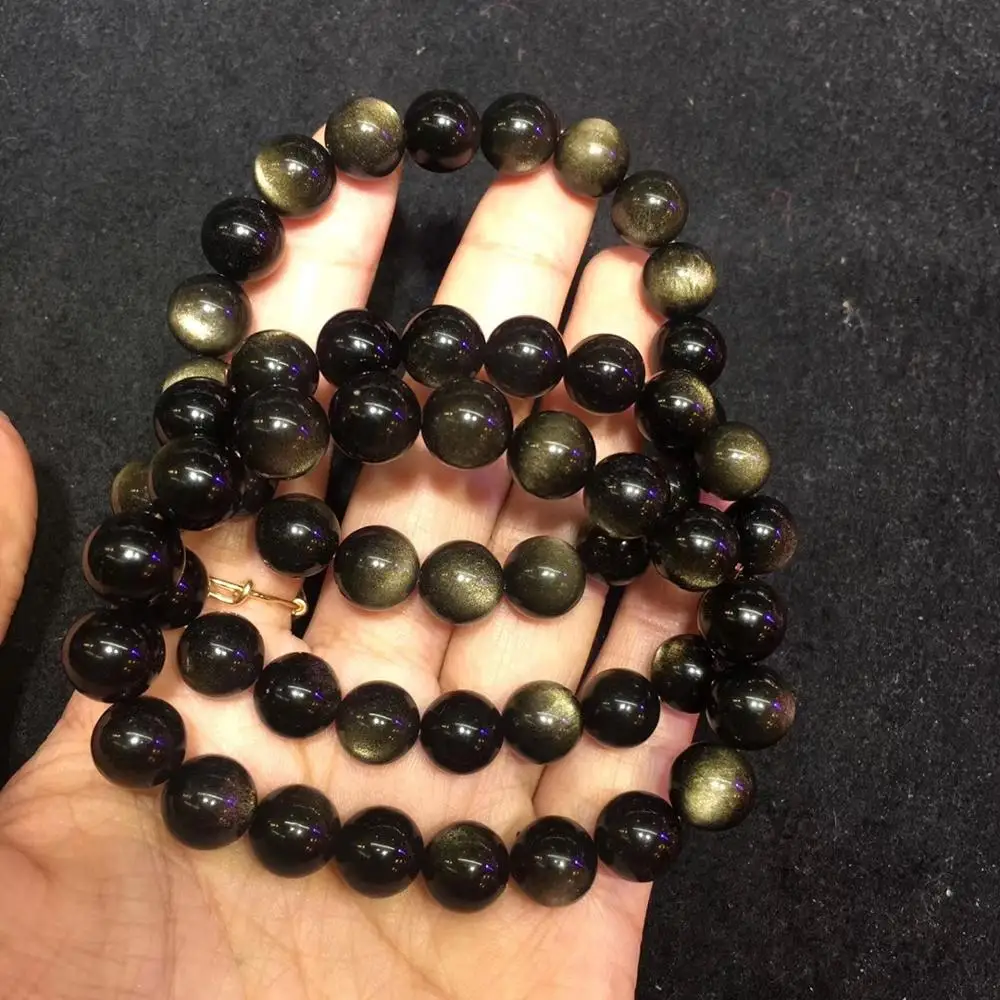 10mm/12mm/14mm/16mm AA grade golden obsidian stone bracelet natural gem stone bracelet for man for woman wholesale !
10mm/12mm/14mm/16mm AA grade golden obsidian stone bracelet natural gem stone bracelet for man for woman wholesale !