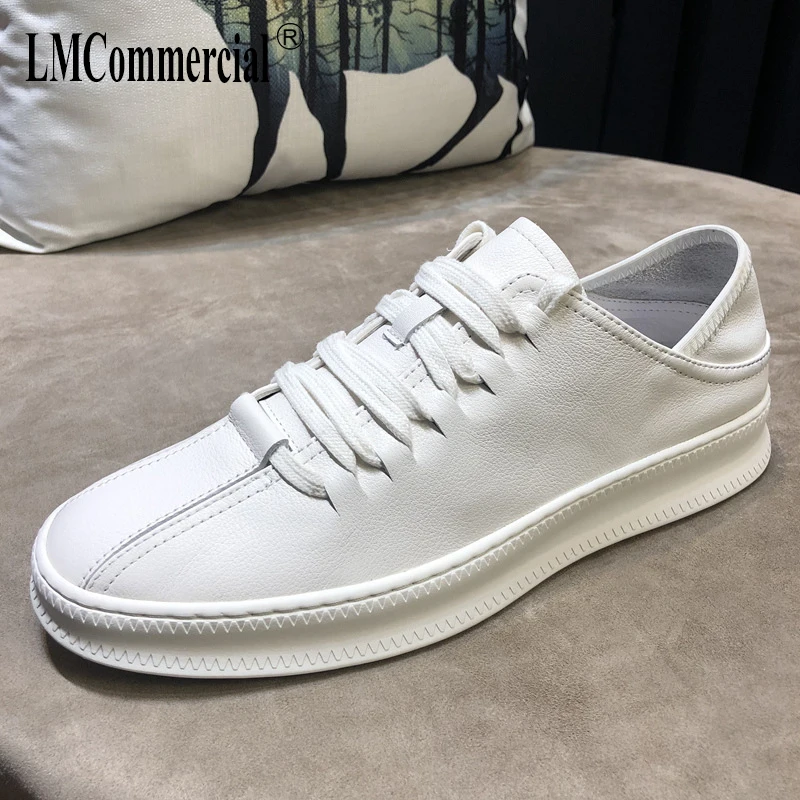 Genuine Leather white mens shoes spring summer men casual natural leather loafers cowhide breathable sneaker Leisure shoes
Genuine Leather white mens shoes spring summer men casual natural leather loafers cowhide breathable sneaker Leisure shoes