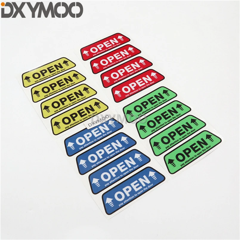 4PCS Car Styling Caution Pay Attention To Open The Door Automobile Truck Body Window Tail Door Sticker Bumper
4PCS Car Styling Caution Pay Attention To Open The Door Automobile Truck Body Window Tail Door Sticker Bumper