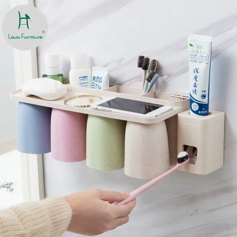 Louis Fashion Toothbrush Rack Creative Bathroom Mouthpiece Three Mouthpiece Gargle Cup Set
Louis Fashion Toothbrush Rack Creative Bathroom Mouthpiece Three Mouthpiece Gargle Cup Set
