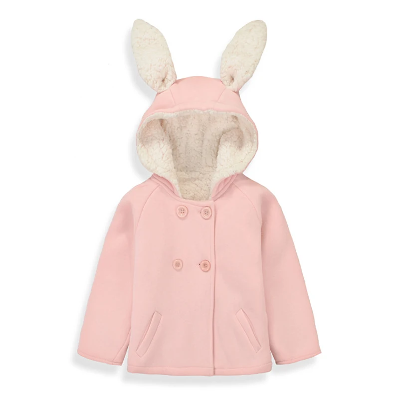 Cute Girl Winter Sweater Jacket 2-3 year old lambskin thick pink rabbit modeling jacket Y487
Cute Girl Winter Sweater Jacket 2-3 year old lambskin thick pink rabbit modeling jacket Y487