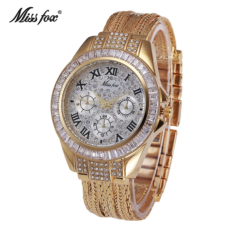 Ladies Watches Waterproof 39mm Bayan Kol Saati Stainless Steel Watch Gold Crystal Diamond For Women 2019 Top Brand Luxury Clock
Ladies Watches Waterproof 39mm Bayan Kol Saati Stainless Steel Watch Gold Crystal Diamond For Women 2019 Top Brand Luxury Clock