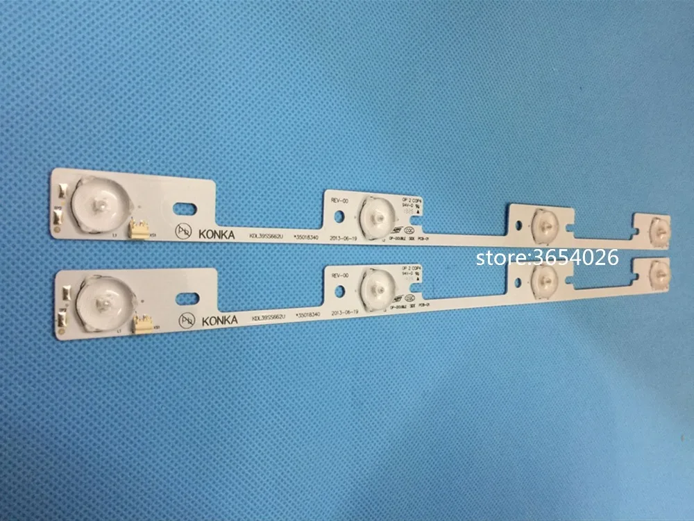 Новинка 200 шт./лот светодиодная подсветка для KONKA KDL39SS662U 35018339 327 мм 4 светодиода (1 светодиод 6 В)
Новинка 200 шт./лот светодиодная подсветка для KONKA KDL39SS662U 35018339 327 мм 4 светодиода (1 светодиод 6 В)
