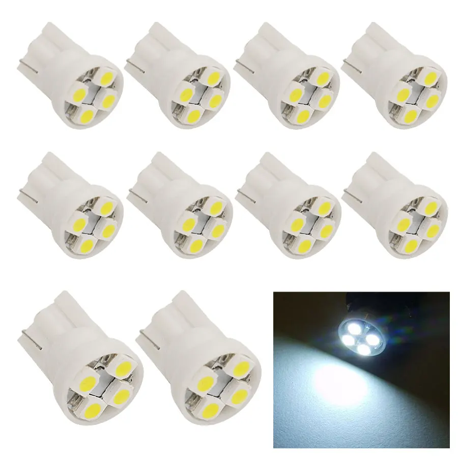 10 шт./лот T10 W5W 4 SMD 1210 3528 Светодиодная лампа Canbus без ошибок, автомобильные габаритные огни, автомобильные лампы для чтения номерного знака, лам...
10 шт./лот T10 W5W 4 SMD 1210 3528 Светодиодная лампа Canbus без ошибок, автомобильные габаритные огни, автомобильные лампы для чтения номерного знака, лам...