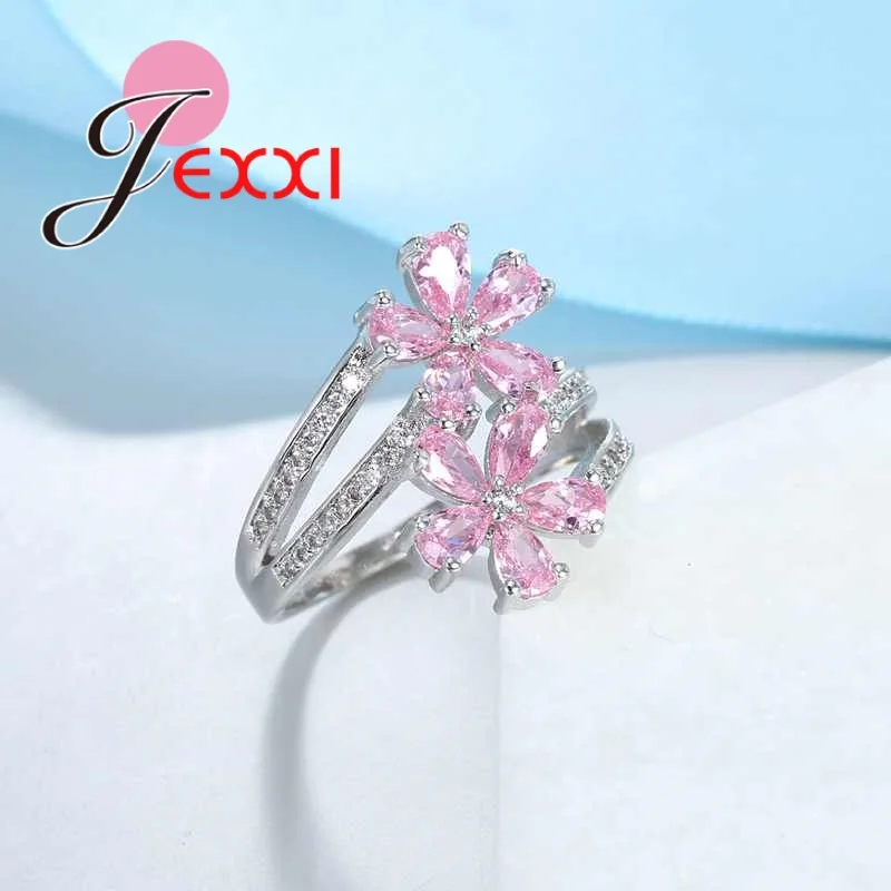 Trendy 925 Sterling Silver Pink CZ Cubic Zirconia Ring Jewelry Party Banquet Shiny Jewelry Ring Wholesale
Trendy 925 Sterling Silver Pink CZ Cubic Zirconia Ring Jewelry Party Banquet Shiny Jewelry Ring Wholesale