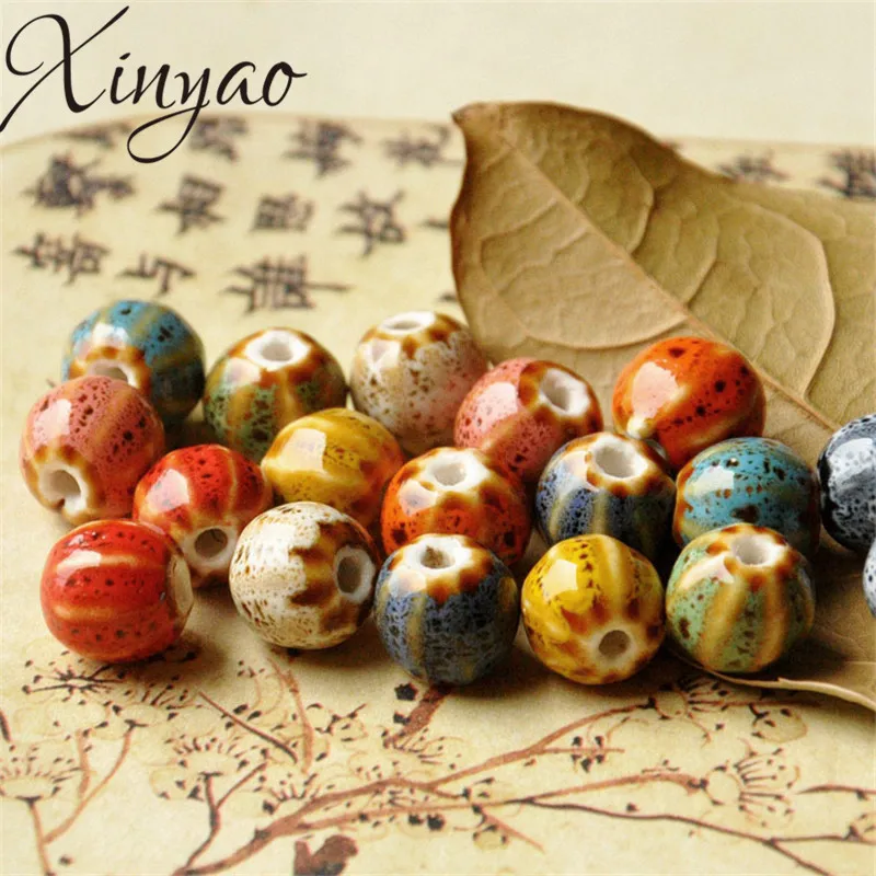 XINYAO 30pcs/lot Flower Glaze Watermelon Ceramic Beads Handmade Bead With 2.5mm Hole for Women DIY Bracelets Jewelry Making 12mm
XINYAO 30pcs/lot Flower Glaze Watermelon Ceramic Beads Handmade Bead With 2.5mm Hole for Women DIY Bracelets Jewelry Making 12mm