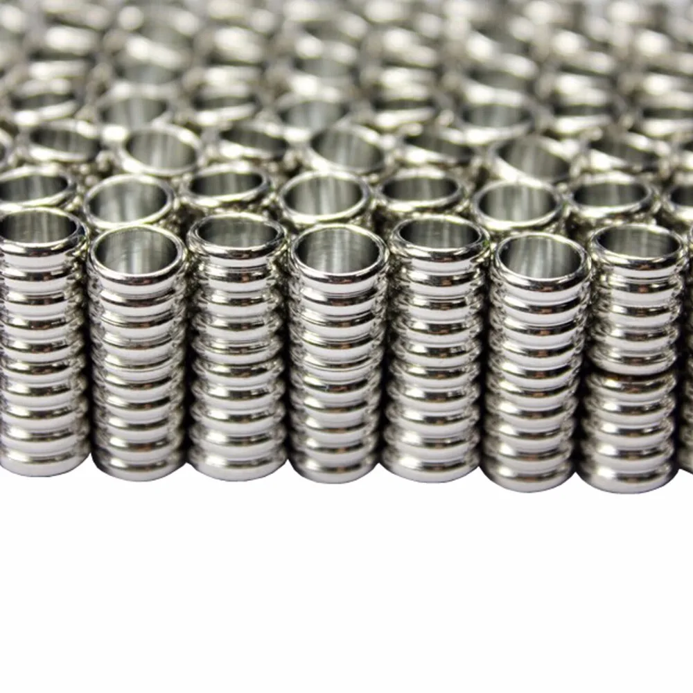 

Круглые серебряные магнитные застежки Aaazee диаметром 6 мм, соединители для изготовления браслетов и ювелирных изделий своими руками, длиной 20 мм