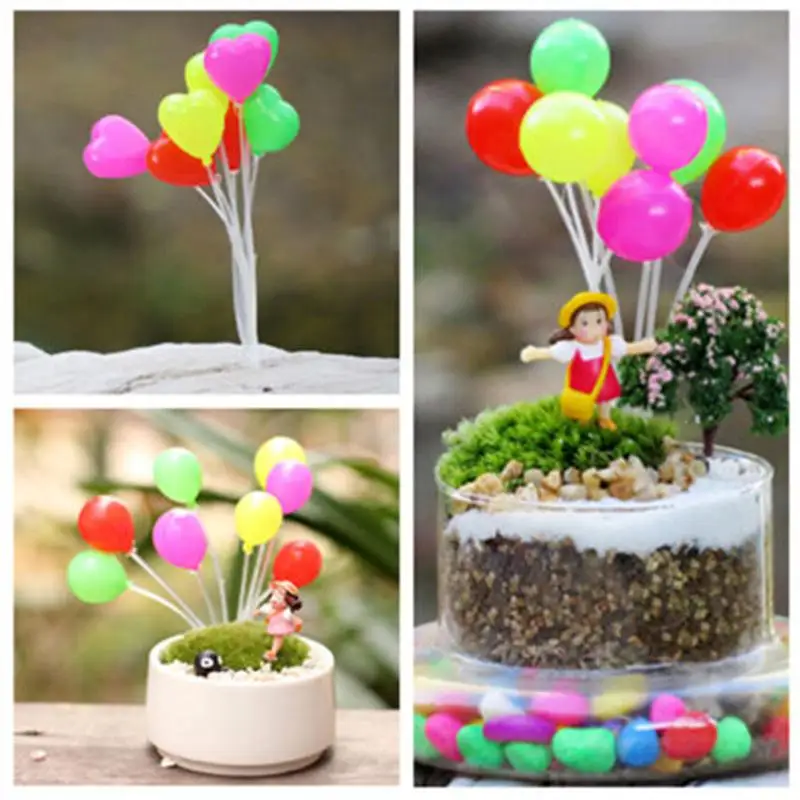 Cute Mini Dolls Home Garden Simulation Colorful Balloons Micro Landscape Garden Decorations Christmas Gift Miniatures
Cute Mini Dolls Home Garden Simulation Colorful Balloons Micro Landscape Garden Decorations Christmas Gift Miniatures
