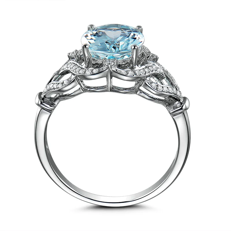 QYI Trendy 925 Silver Natural Topaz Rings For Women 3 ct Oval Cut Fine Party Jewelry Engagement Wedding Gemstone Rings
QYI Trendy 925 Silver Natural Topaz Rings For Women 3 ct Oval Cut Fine Party Jewelry Engagement Wedding Gemstone Rings