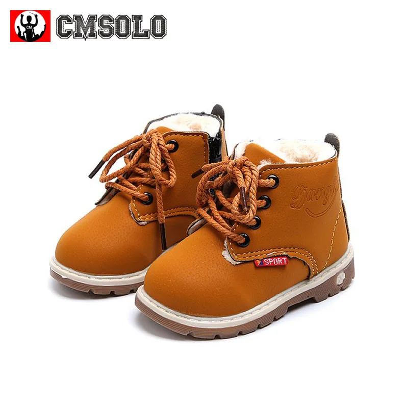 CMSOLO Fashion Snow Boots For Girls Winter Children Boys Warm Martin Boots Shoes Casual Plush Kids Rubber Round Toe Toddler Shoe
CMSOLO Fashion Snow Boots For Girls Winter Children Boys Warm Martin Boots Shoes Casual Plush Kids Rubber Round Toe Toddler Shoe