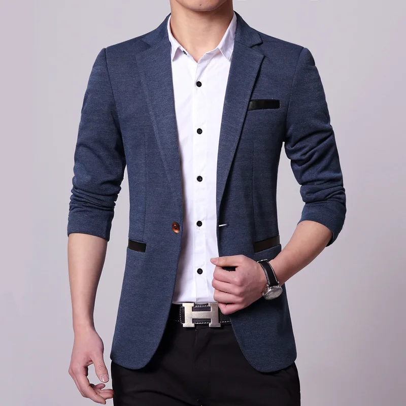 2019 Spring and Autumn thin Casual Men Blazer Cotton Slim England Suit Blaser Masculino Male Jacket Blazer Men Size M-4XL 040204
2019 Spring and Autumn thin Casual Men Blazer Cotton Slim England Suit Blaser Masculino Male Jacket Blazer Men Size M-4XL 040204