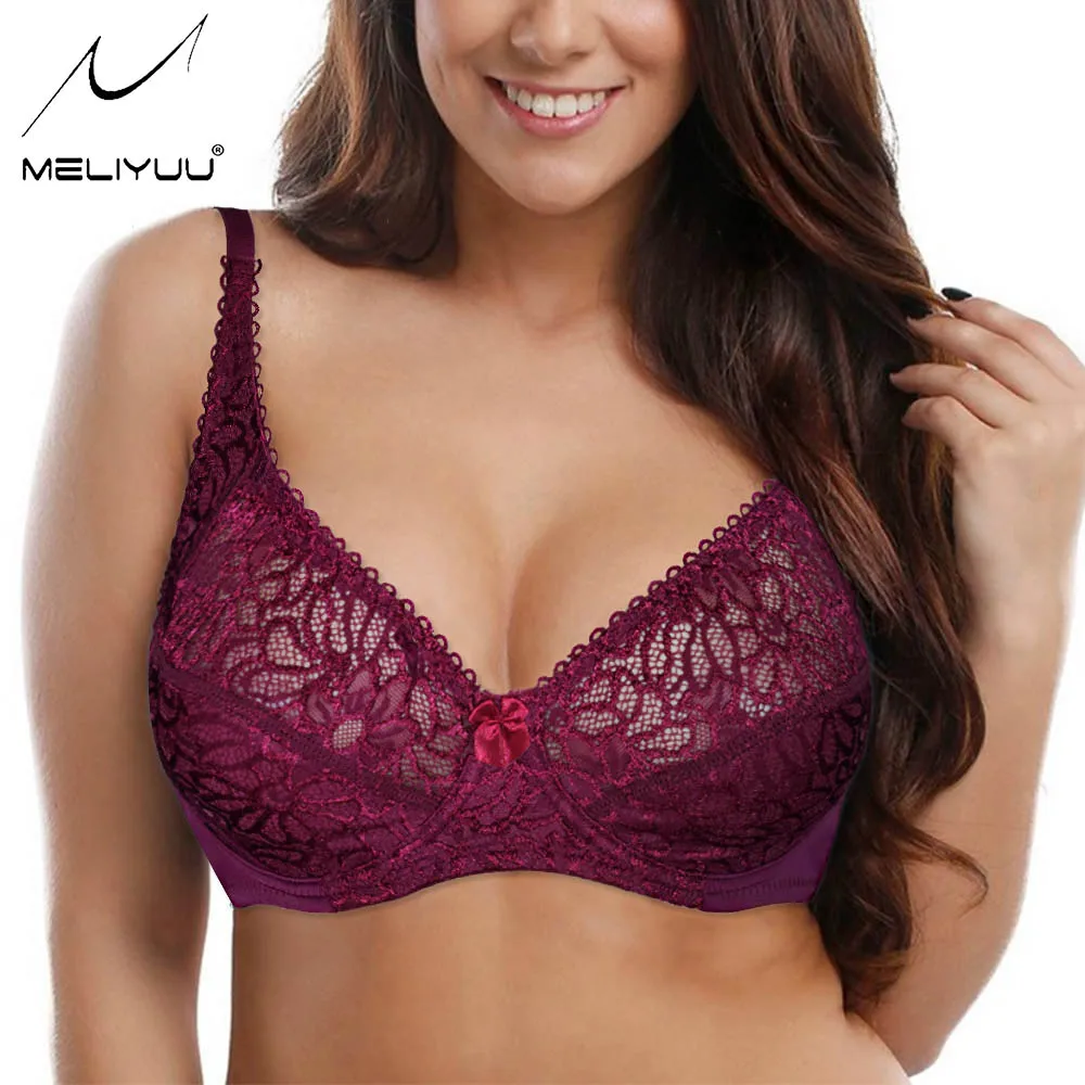 Bra For Womens Underwired Sexy Lace Bras Perspective Lingerie Ladies Lager Bosom Brassiere BH Top B C D DD E F Cup
Bra For Womens Underwired Sexy Lace Bras Perspective Lingerie Ladies Lager Bosom Brassiere BH Top B C D DD E F Cup
