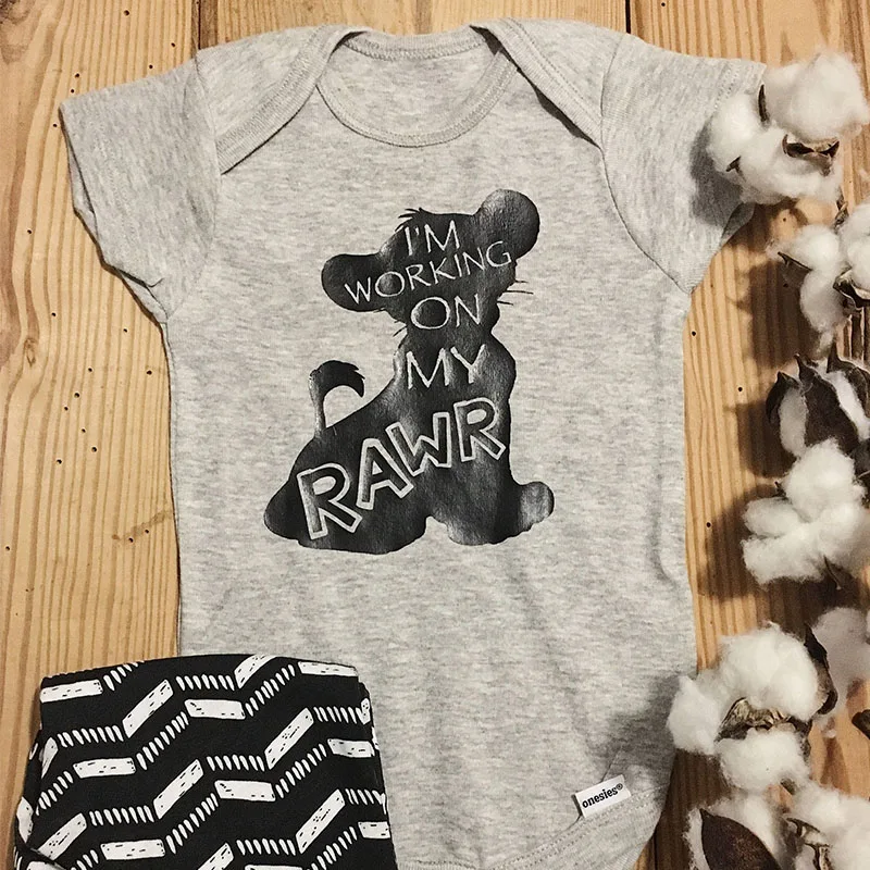 DERMSPE New Boys Girls Casual Summer Baby Boy Girl Short Sleeve Letter Print Cute Jumpsuit Romper Newborn Baby Clothes Gray
DERMSPE New Boys Girls Casual Summer Baby Boy Girl Short Sleeve Letter Print Cute Jumpsuit Romper Newborn Baby Clothes Gray