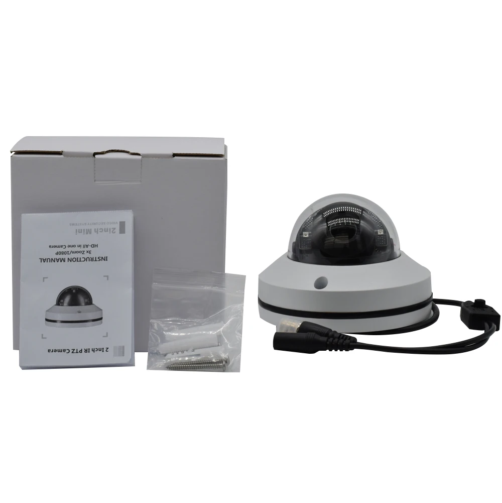 2inch 5MP 1080P 3X Zomm Auto Focus MINI PTZ Dome Camera Support AHD CVI TVI Analog signals output available cctv camera system
2inch 5MP 1080P 3X Zomm Auto Focus MINI PTZ Dome Camera Support AHD CVI TVI Analog signals output available cctv camera system