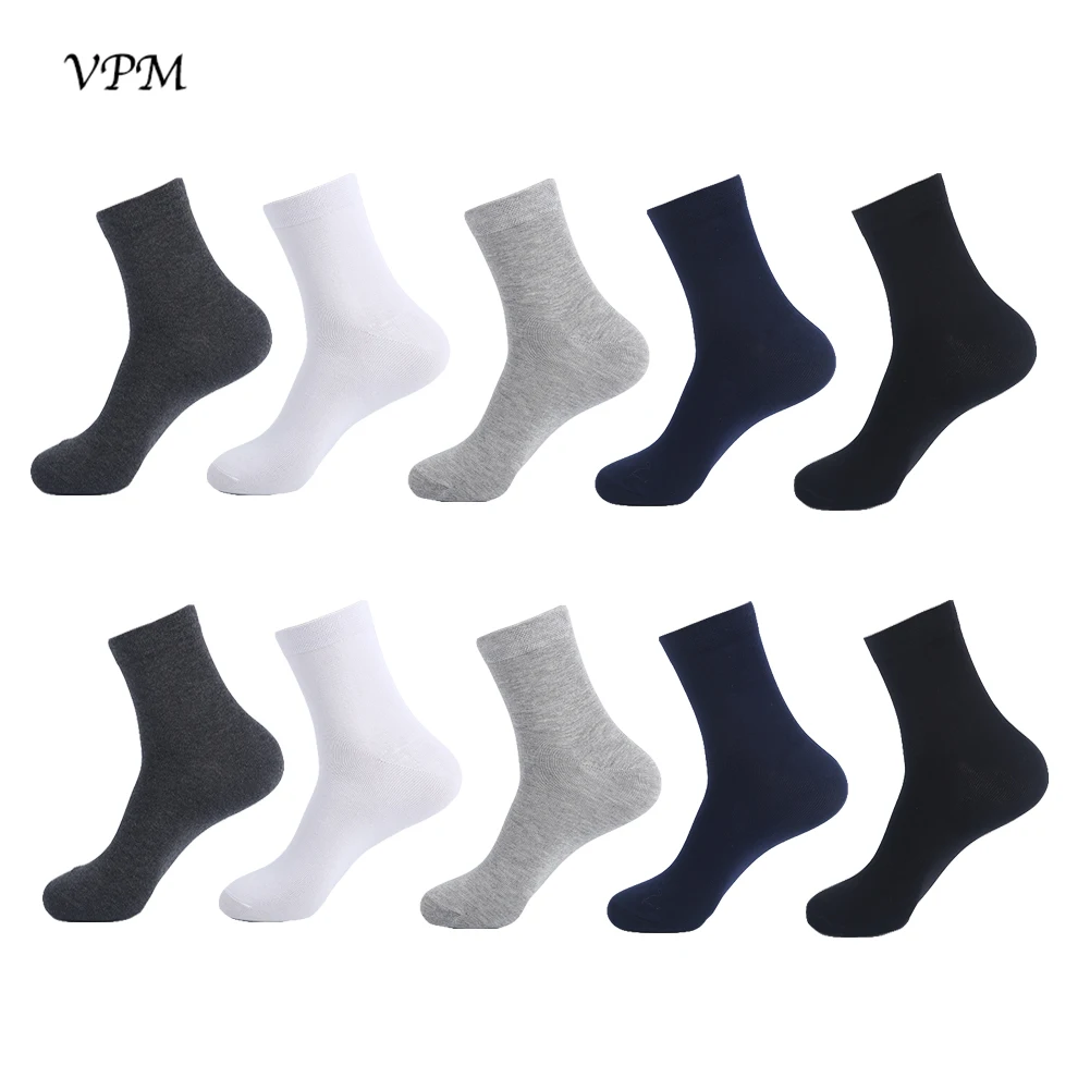VPM EU 41-48 Large Big Business Men's Socks White Black 5 Colors Winter Autumn Summer Breathable Compression Sock 10 Pairs/Lot
VPM EU 41-48 Large Big Business Men's Socks White Black 5 Colors Winter Autumn Summer Breathable Compression Sock 10 Pairs/Lot