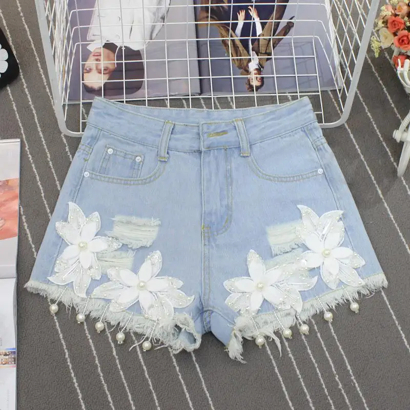 Zuolunouba 2019 New Summer Office Lady Floral Short Women Mid Zipper Denim Hole Ladies Shorts Blue White
Zuolunouba 2019 New Summer Office Lady Floral Short Women Mid Zipper Denim Hole Ladies Shorts Blue White