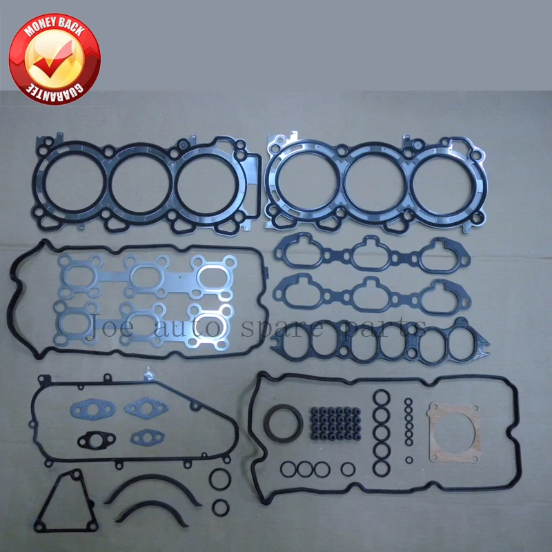 Полный комплект прокладок двигателя VQ30DE 3.0L 2987cc для Nissan Maxima (A32) 1995-2011/Infiniti I30 (A32) 1996-1996 10101-38UX5
Полный комплект прокладок двигателя VQ30DE 3.0L 2987cc для Nissan Maxima (A32) 1995-2011/Infiniti I30 (A32) 1996-1996 10101-38UX5