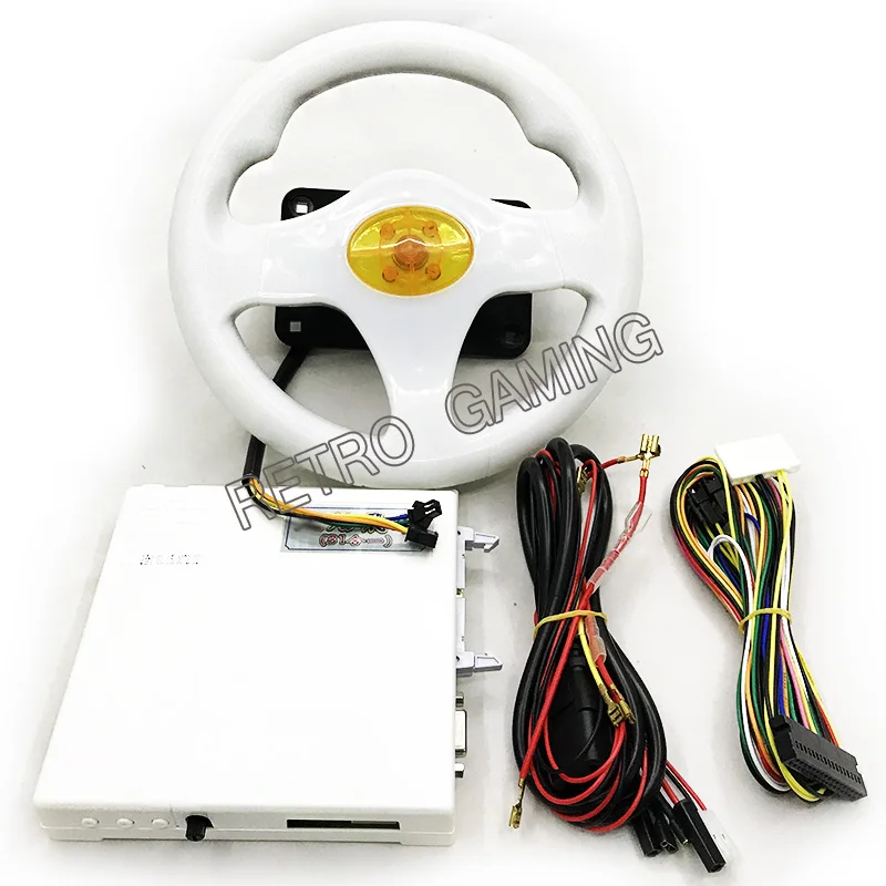 5set 31 in 1 game board + steering wheel+ wiring harness for DIY Children Game Machine Coin-operated game machine
5set 31 in 1 game board + steering wheel+ wiring harness for DIY Children Game Machine Coin-operated game machine