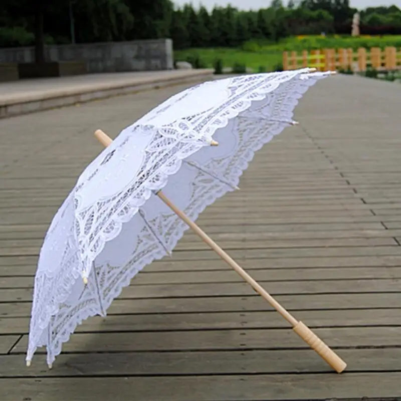 Elegant lace parasols Bridal wedding umbrella Creative Wedding Party Decoration Supplies LX6182
Elegant lace parasols Bridal wedding umbrella Creative Wedding Party Decoration Supplies LX6182