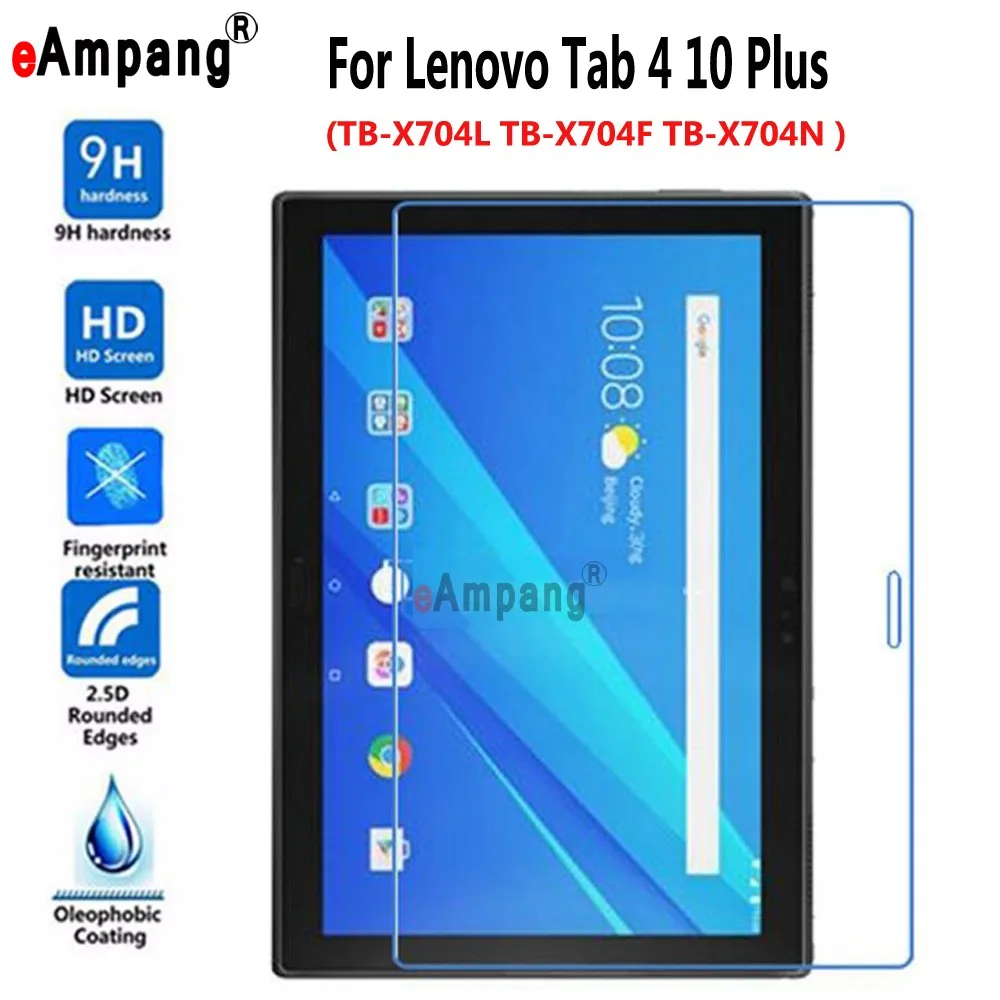Ультратонкая пленка из закаленного стекла для Lenovo Tab4 Tab 4 10 плюс 1 "TB X704L TB X704F X704N