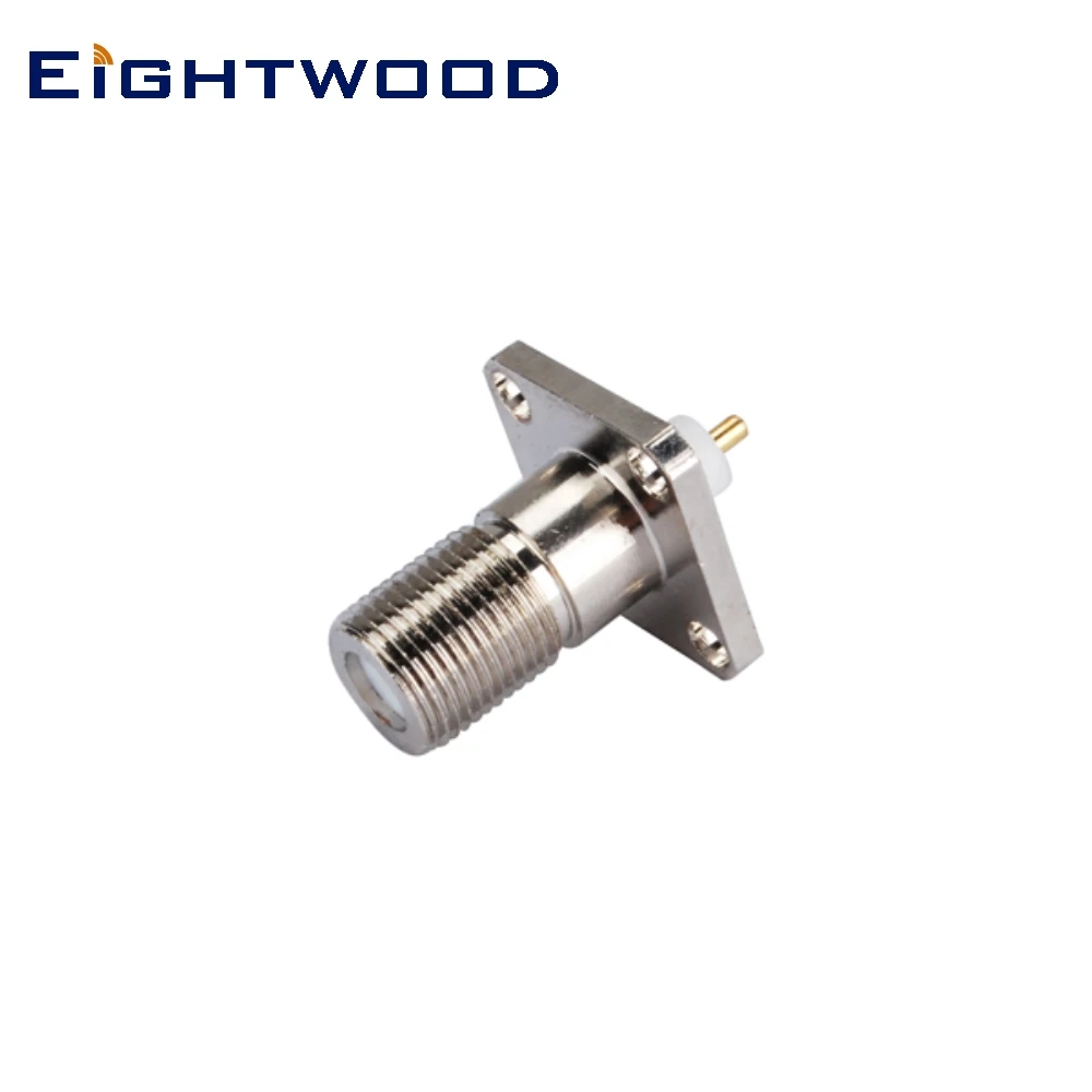 Eightwood 5pcs F Jack Female RF Coax Connector Adapter 4 Hole Panel/Flange Mount Extended Dielectric Solder Post for CATV CIMs
Eightwood 5pcs F Jack Female RF Coax Connector Adapter 4 Hole Panel/Flange Mount Extended Dielectric Solder Post for CATV CIMs