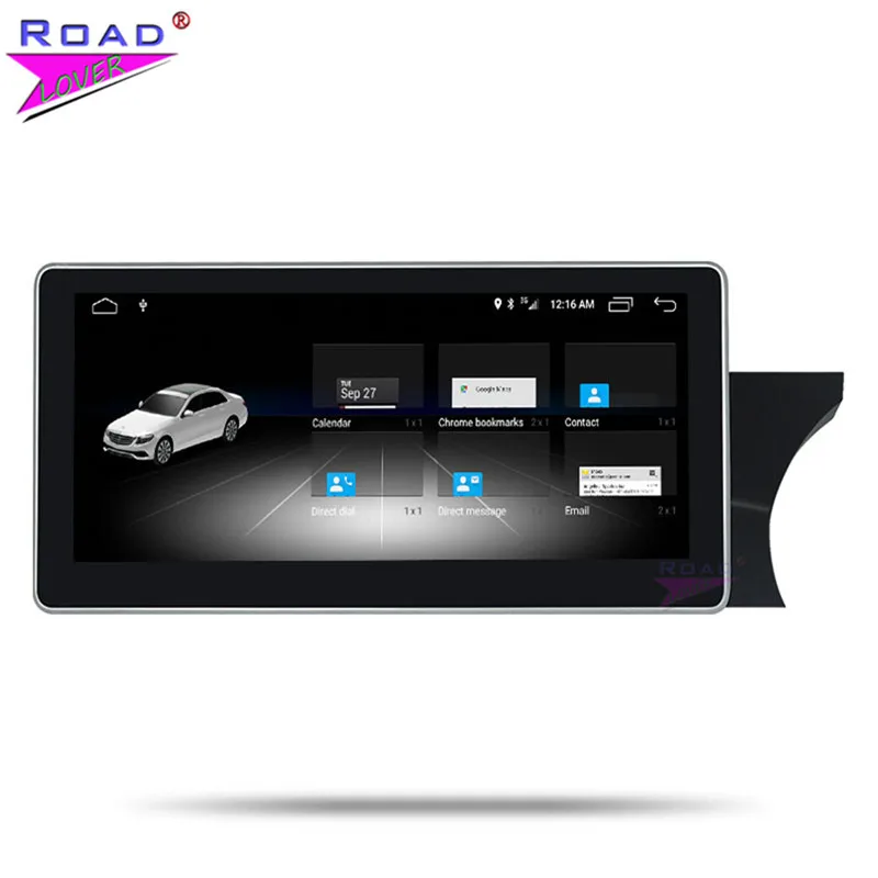 Автомобильный радиоприемник 10 25 дюйма Android 8 1 4 Гб + 64 ГБ для Mercedes Benz C class/W204/G class