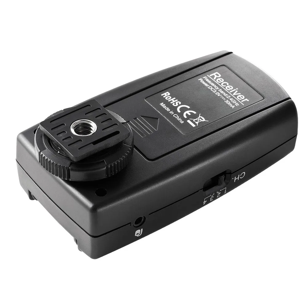 

Viltrox FC-240 Wireless Studio Strobe Flash Trigger Camera Remote +2 Receivers for Canon 7D Mark II 6D 5D II III 1D 50D 40D DSLR