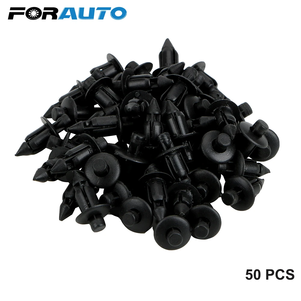 FORAUTO 50Pcs/set Auto Fastener 7mm Hole Plastic Rivet Automotive interior Accessories Door Trim Panel Clips For Toyota Lexus
FORAUTO 50Pcs/set Auto Fastener 7mm Hole Plastic Rivet Automotive interior Accessories Door Trim Panel Clips For Toyota Lexus