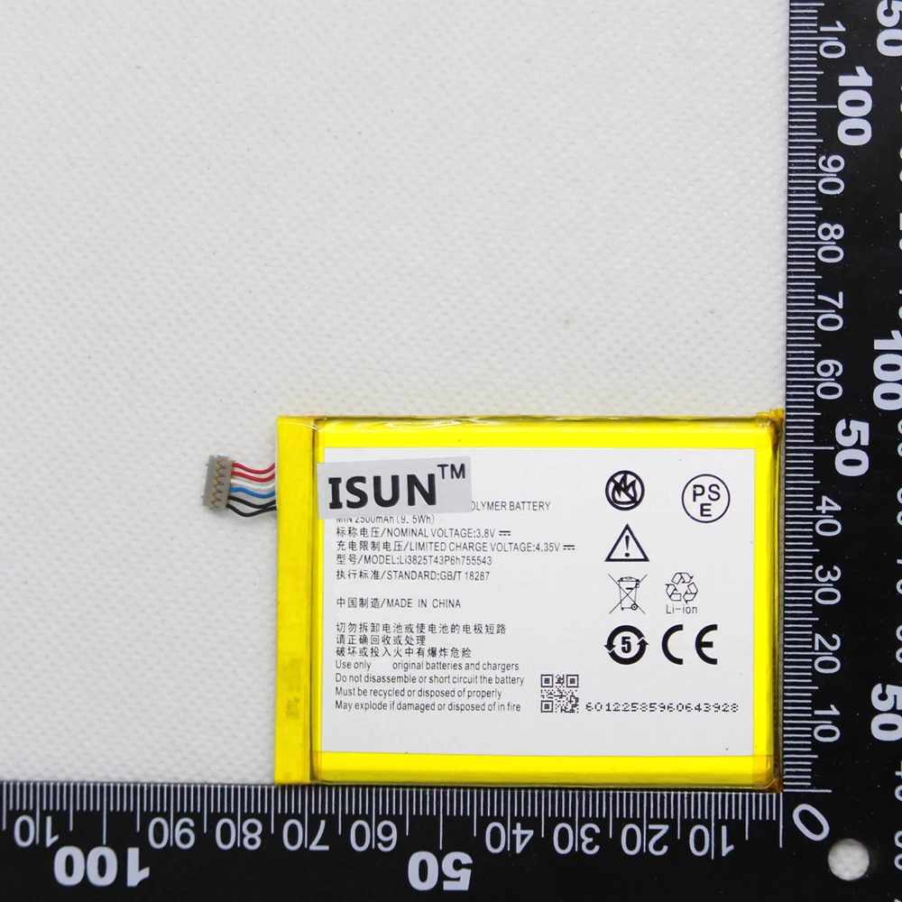 5 шт./лот 2500 мАч LI3825T43P6H755543 Аккумулятор для ZTE Q705U Grand S II S2 S221 S251 для Telstra T84/Hard Max LTE
5 шт./лот 2500 мАч LI3825T43P6H755543 Аккумулятор для ZTE Q705U Grand S II S2 S221 S251 для Telstra T84/Hard Max LTE