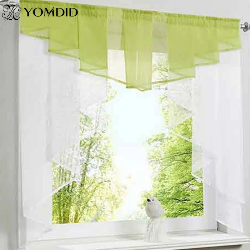 Tulle Kitchen Curtain For Window Balcony Rome Pleated Design White Green Color Sheer Short Valance Tulle Roman Curtain Short
Tulle Kitchen Curtain For Window Balcony Rome Pleated Design White Green Color Sheer Short Valance Tulle Roman Curtain Short