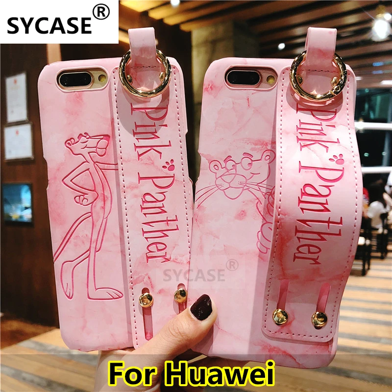 Sycase Розовая пантера на запястье Чехол для Huawei Mate 9 10 pro P9 P10 плюс P20 Lite Plus чехол