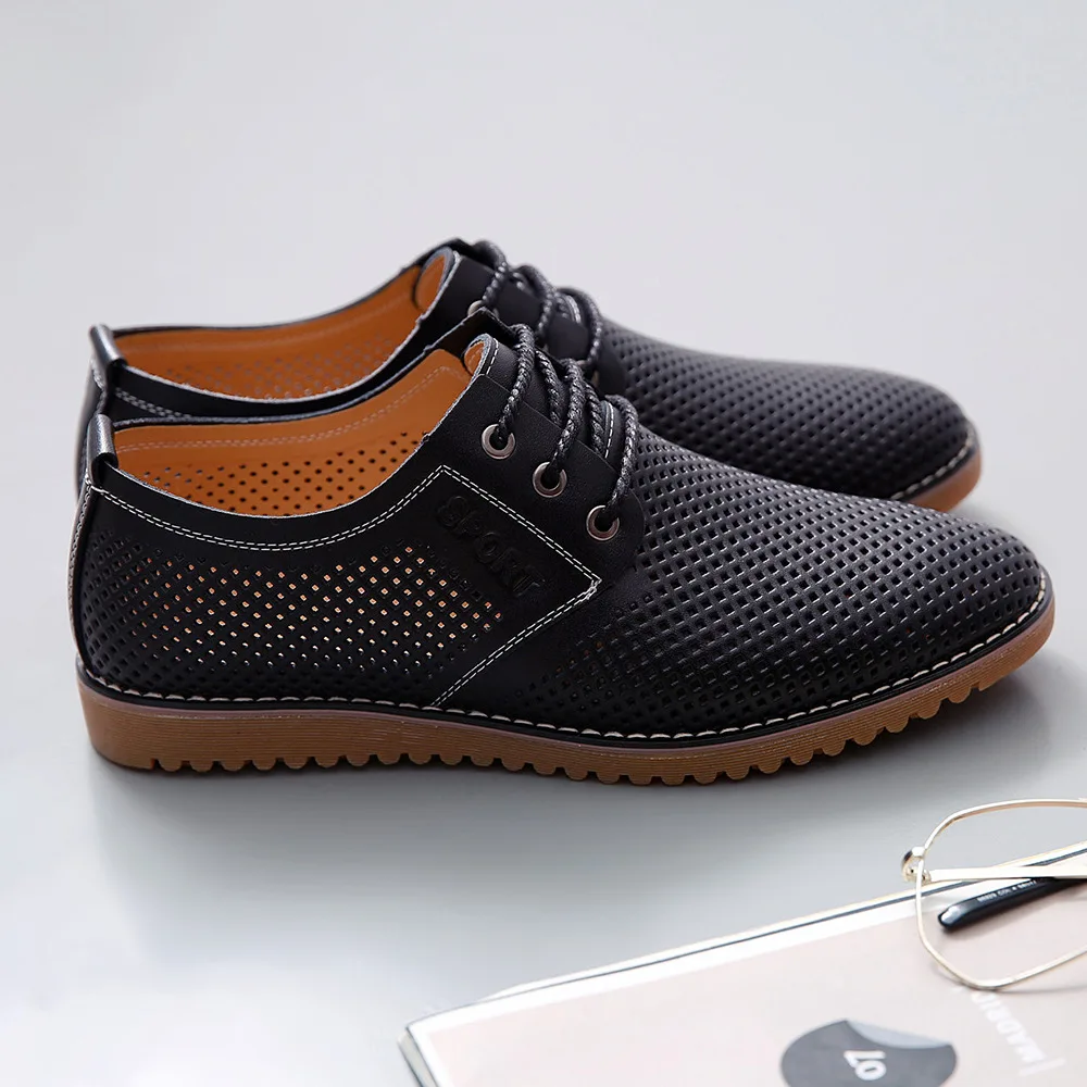 fashion shoes men 2018 summer Casual Shoes Leather Breathable Holes Luxury Brand Flat Shoes for Men vmuksan man shoes
fashion shoes men 2018 summer Casual Shoes Leather Breathable Holes Luxury Brand Flat Shoes for Men vmuksan man shoes