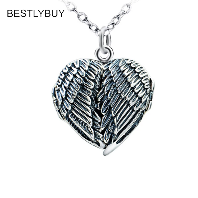 BESTLYBUY подлинное серебро 925 пробы с объемными крыльями в форме сердца кулон ожерелье для мужчин и женщин подарок бесплатная доставка
BESTLYBUY подлинное серебро 925 пробы с объемными крыльями в форме сердца кулон ожерелье для мужчин и женщин подарок бесплатная доставка