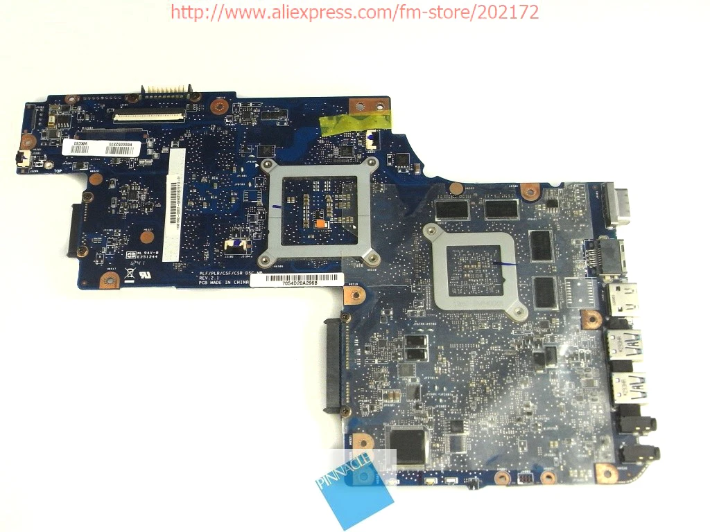 H000052370 Motherboard for Toshiba Satellite L850 C850 /w HD7600M discrete graphic
H000052370 Motherboard for Toshiba Satellite L850 C850 /w HD7600M discrete graphic