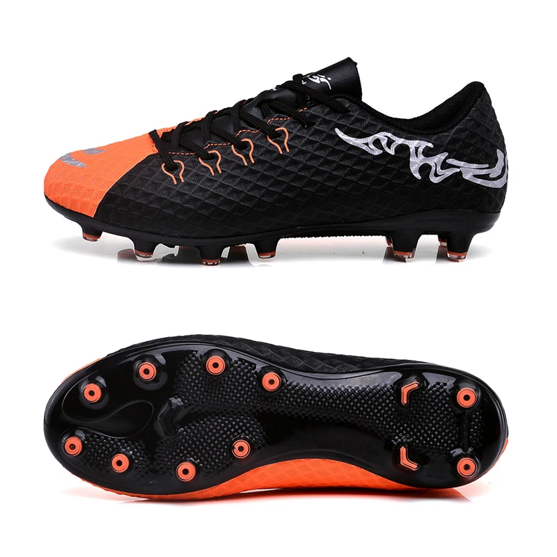 WaterMonkey Adults Men's Football Shoes Long Spike Soccer Shoes Outdoor Lawn AG Cleats Shoes Low Top Training Soccer Sneakers
WaterMonkey Adults Men's Football Shoes Long Spike Soccer Shoes Outdoor Lawn AG Cleats Shoes Low Top Training Soccer Sneakers