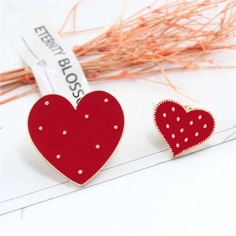 1pc Cute Carton Red Brooch Big Small Heart Design Enamel Pins Badges Set Brooches Bag Clothes Lapel Pin Jewelry Gift
1pc Cute Carton Red Brooch Big Small Heart Design Enamel Pins Badges Set Brooches Bag Clothes Lapel Pin Jewelry Gift
