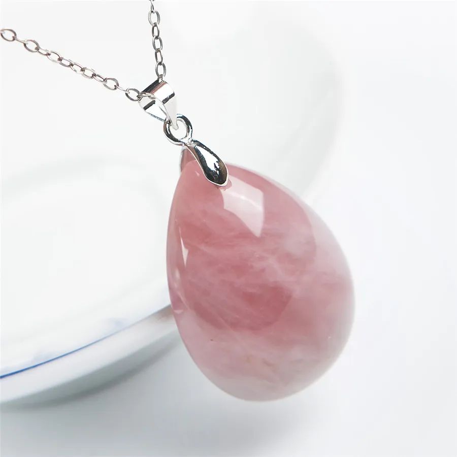 Genuine Natural Gems Madagascar Pink Quartz Crystal Charms Waterdrop Bead Nice Women Pendant 40x23x13mm
Genuine Natural Gems Madagascar Pink Quartz Crystal Charms Waterdrop Bead Nice Women Pendant 40x23x13mm