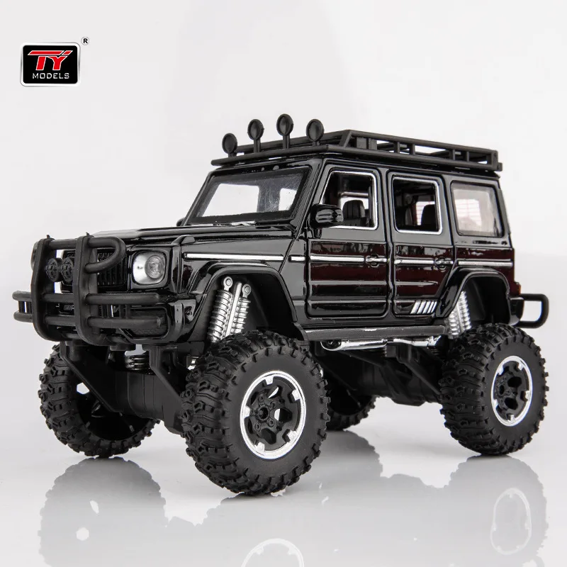 Simulated G63 Grand Wheel Alloy Off-road Vehicle Model Toy Shock Absorption Sliding Pull Back Lighting Sound Kid's Toy
Simulated G63 Grand Wheel Alloy Off-road Vehicle Model Toy Shock Absorption Sliding Pull Back Lighting Sound Kid's Toy