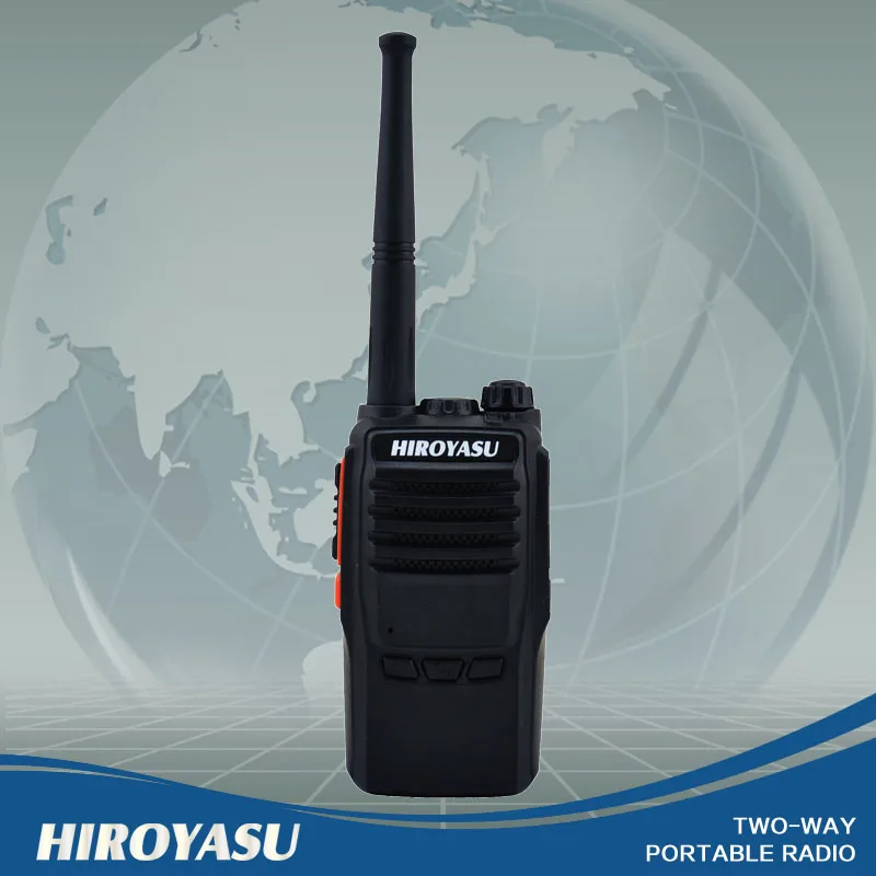 

HIROYASU IM-1410 7Watt UHF 400-520MHz Portable Walkie Talkie with flashlight and 4250mAh High Capacity Li-ion Battery Pack