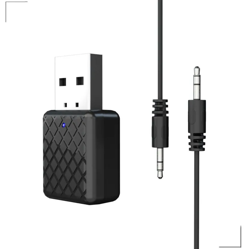 5.0 Bluetooth Audio Receiver Transmitter Mini 3.5mm AUX Jack Stereo For TV PC Car USB Wireless Adapter | Электроника