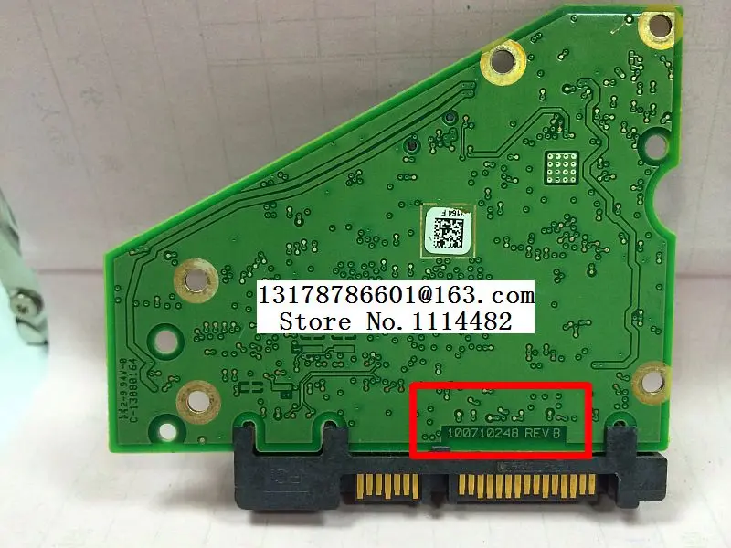 ST100710248 части жесткого диска HDD PCB Логическая плата хороший тест ST4000DM000